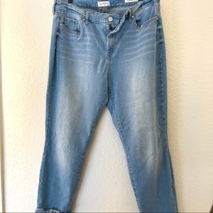 Jessica Simpson fringe light wash Jeans